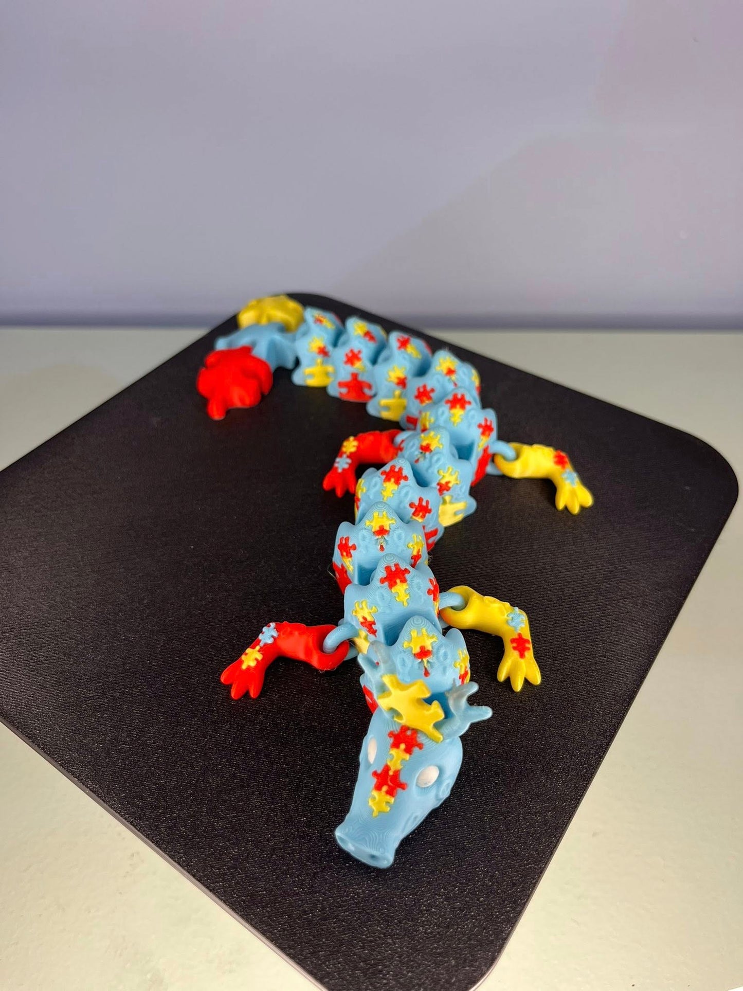 Autism Awareness Puzzle Dragon