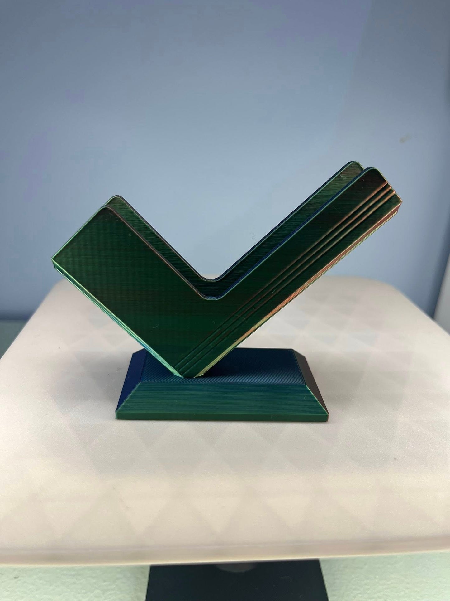 Modern 3D Printed Business Card Holder