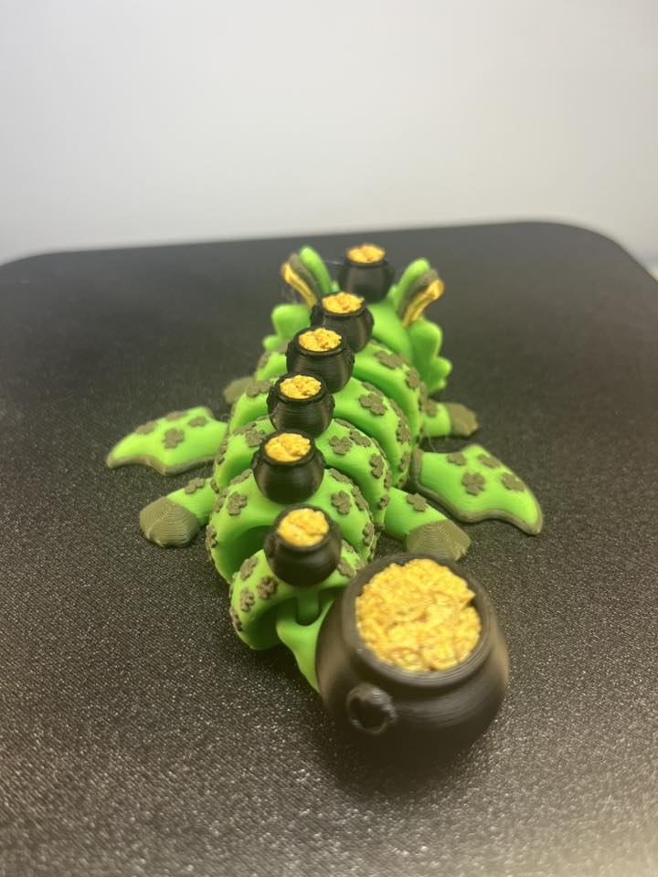 Lucky Treasure Flexi Dragon
